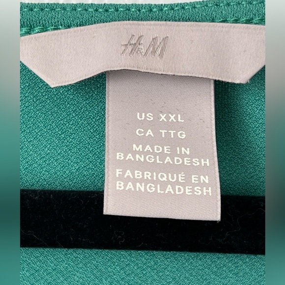 H&M Kelly Green top - Picture 2 of 4